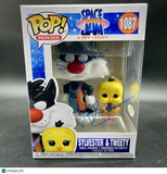 Jeff Bergman Signed Funko Pop #1087 PSA/DNA Auto Space Jam Sylvester & Tweety