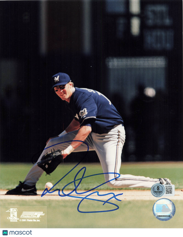 Richie Sexson Milwaukee Brewers Signed 8x10 Photo BAS