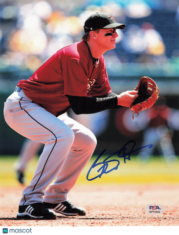 Geoff Blum Houston Astros Signed 8x10 Photo PSA