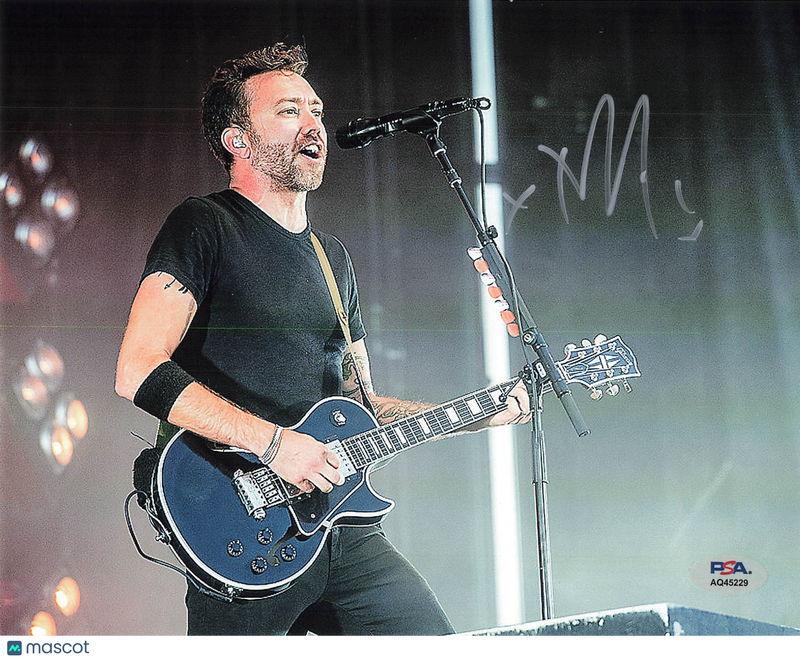Tim McIlrath Signed 8x10 Photo PSA Autographed