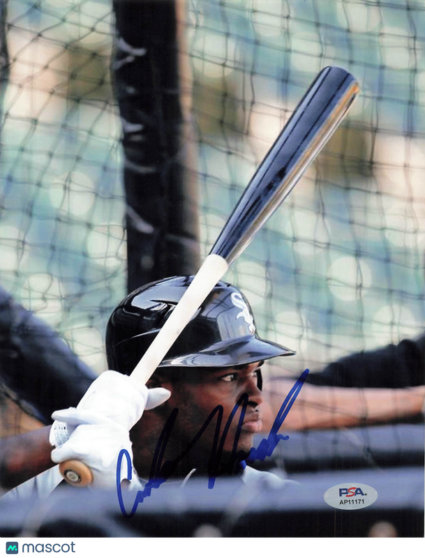 Courtney Hawkins Chicago White Sox Signed 8x10 Photo PSA