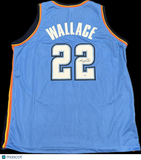 Cason Wallace Signed Jersey PSA Oklahoma City Thunder Autographed