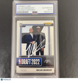 2022-23 Panini Instant #DN18 Malaki Branham 1/657 signed card PSA Spurs