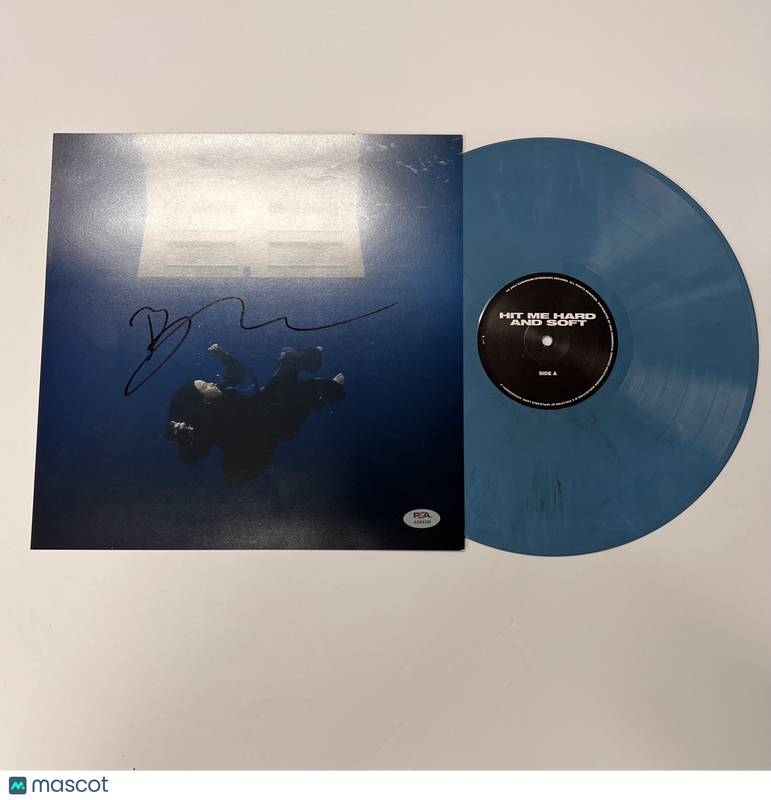 Billie Eilish Signed Hit Me Hard and Soft Vinyl Album Insert PSA Autographed