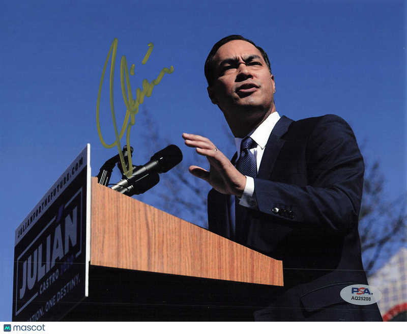 Julian Castro Signed 8x10 Photo PSA Autographed