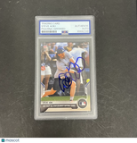 Steve Aoki 2021 Topps Now#506 Signed Card PSA Autographed
