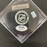 Alex Laferriere Signed Hockey Puck PSA Autographed Los Angeles Kings