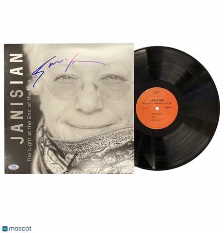 Janis Ian Signed The Light at the End of the Line Vinyl PSA Album Autographed