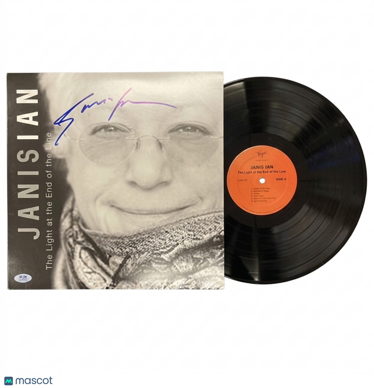 Janis Ian Signed The Light at the End of the Line Vinyl PSA Album Autographed