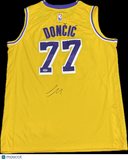 Luka Doncic Signed Jersey PSA Los Angeles Lakers Autographed