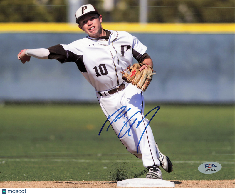 Nick Allen Francis Parker Lancers Signed 8x10 Photo PSA