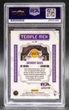 2023 Panini Prizm #25 Anthony Davis Phoenix signed card PSA Lakers