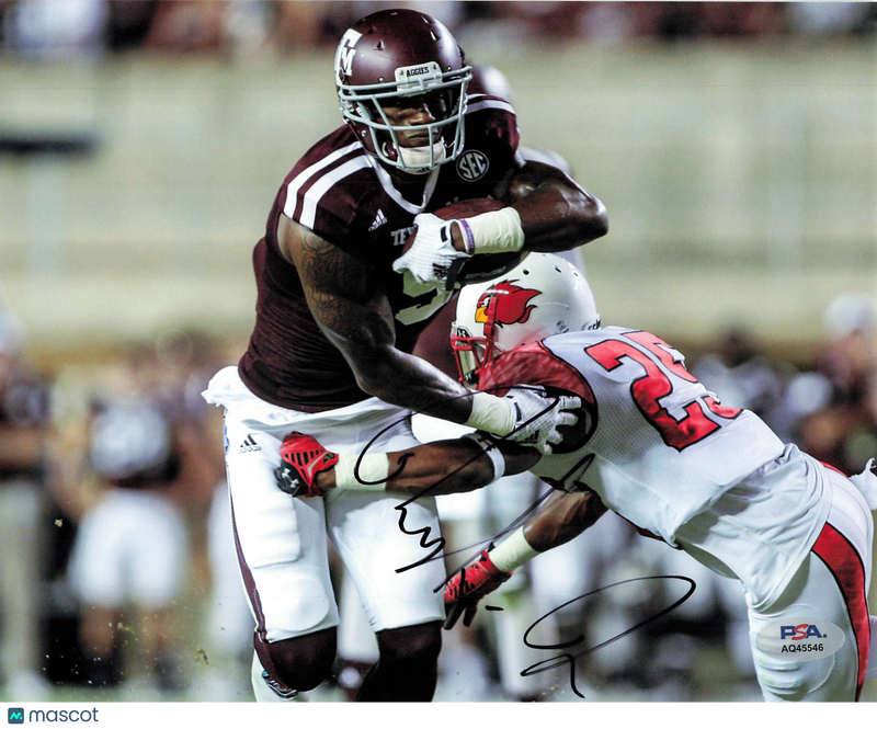 Ricky Seals-Jones Signed Texas A&M Aggies Football 8x10 Photo PSA Autographed