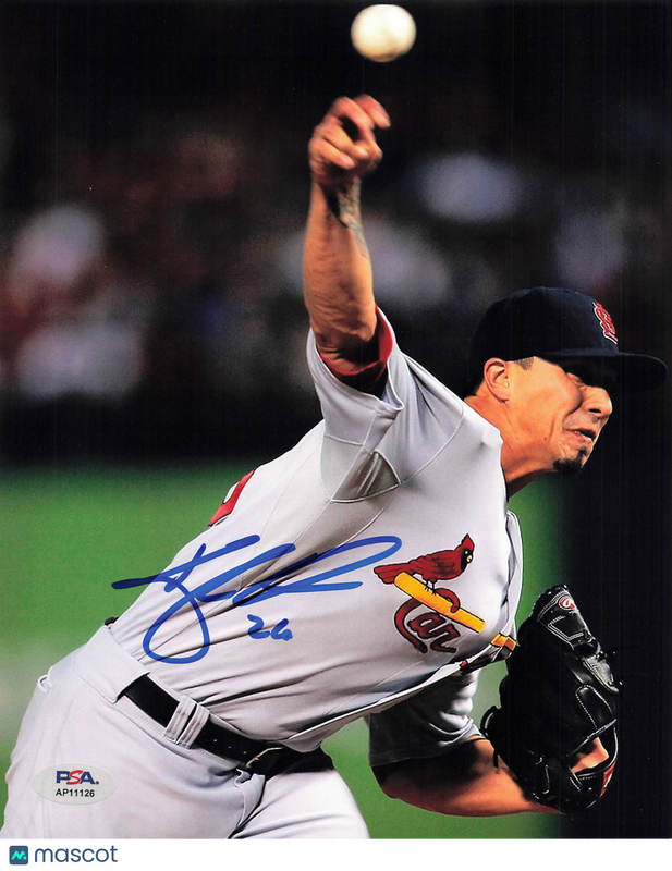 Kyle Lohse St. Louis Cardinals Signed 8x10 Photo PSA