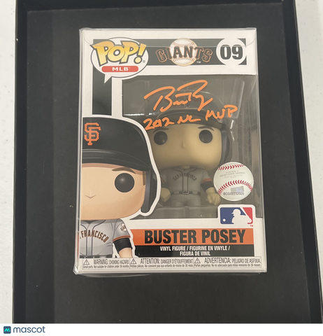 Buster Posey Signed San Francisco Giants Funko Pop PSA