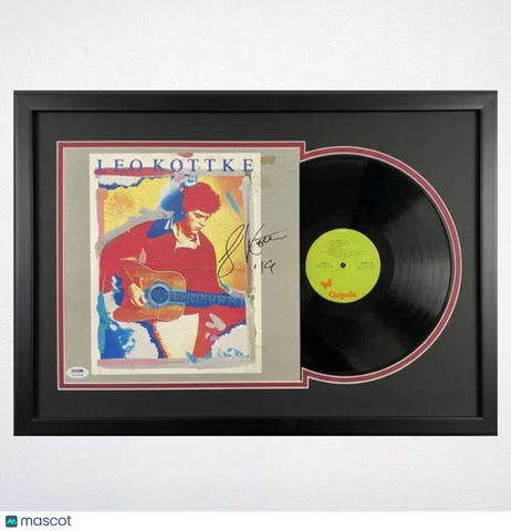 Leo Kottke Signed Leo Kottke Custom Framed Viny Album PSA Autographed