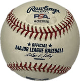 Paul Lo Duca Signed Baseball MLB PSA Autographed