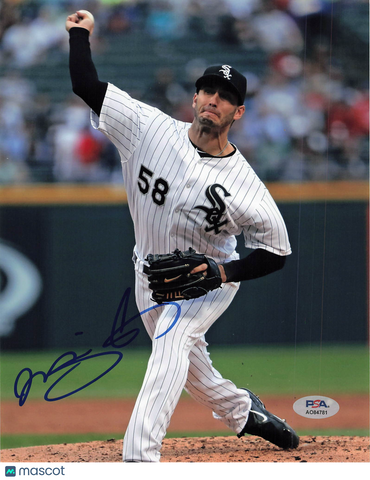 Miguel Gonzalez Chicago White Sox Signed 8x10 Photo PSA