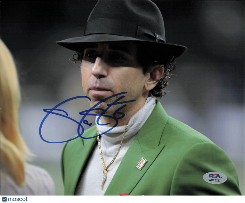 Sean Stellato Signed Football 8x10 Photo PSA Autographed