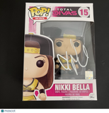 Nikki Bella Signed Wrestling Funko Pop #15 PSA Encapsulated Autographed