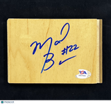Markel Brown Signed Floorboard NBA PSA Autographed Brooklyn Nets