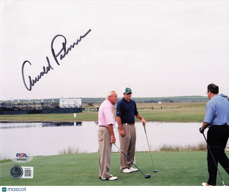 Arnold Palmer Signed 8x10 Photo Golf Autographed