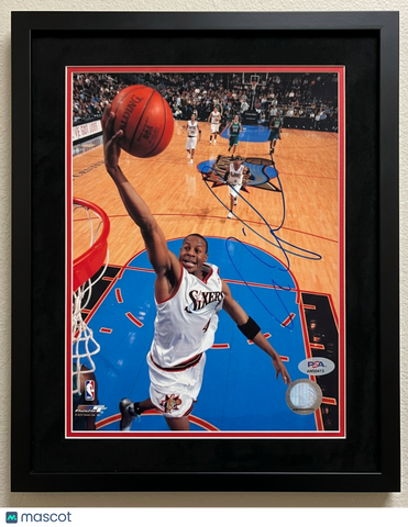 Andre Iguodala Philadelphia 76ers Signed Photo Framed PSA Autographed 11x14