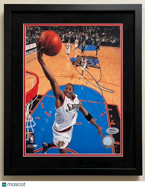 Andre Iguodala Philadelphia 76ers Signed Photo Framed PSA Autographed 11x14