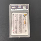 2020 Topps Rookie Card #335 Ryan Weathers Signed Card Auto 10 PSA Slabbed Padres