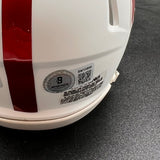 Trinidad Chambliss Signed Ole Miss Rebels Football Mini Helmet BAS Autographed