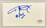 Angus Young Signed Cut Custom Framed Vinyl 34x26" PSA AC/DC