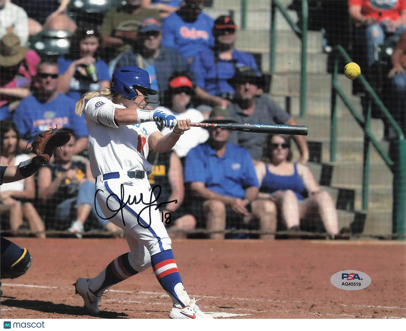 Amanda Lorenz Florida Gators Signed 8x10 Photo PSA