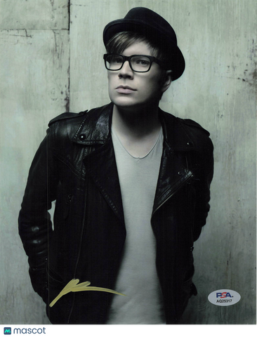 Patrick Stump 8x10 Photo PSA Autographed