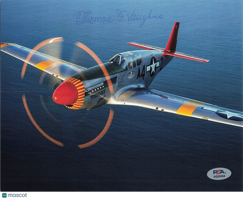 Thomas Vaughns Signed 8x10 Photo PSA Autographed
