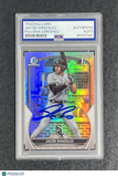 2023 Topps Bowman #BDC-167 Jacob Gonzalez Signed Card Auto PSA Slabbed White Sox