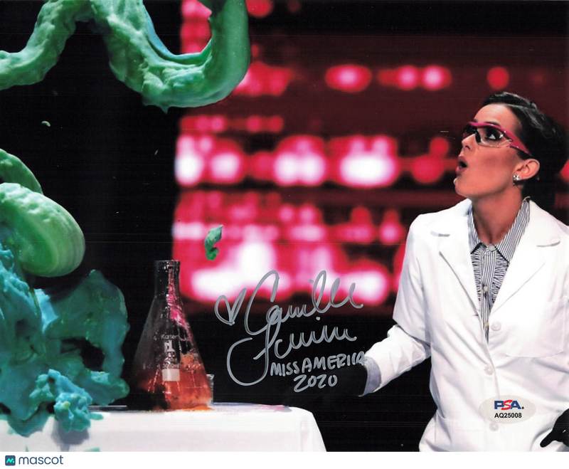 Camille Schrier Signed 8x10 Photo PSA Autographed