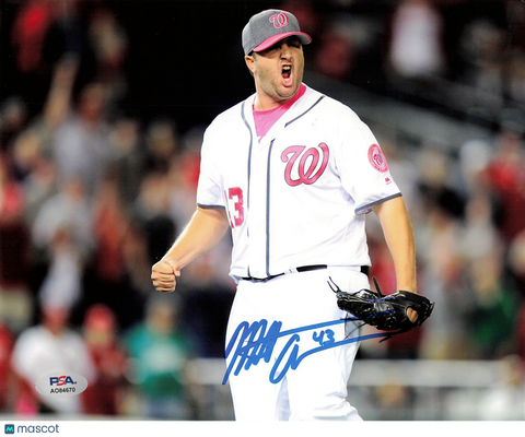 Matt Adams Washington Nationals Signed 8x10 Photo PSA