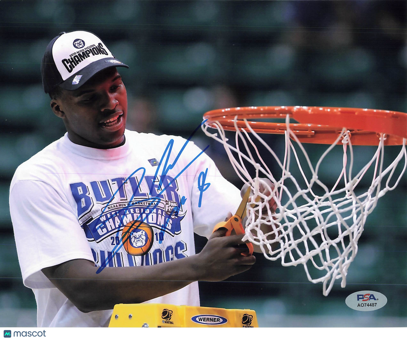 Shelvin Mack Signed 8x10 Photo PSA Butler Bulldogs