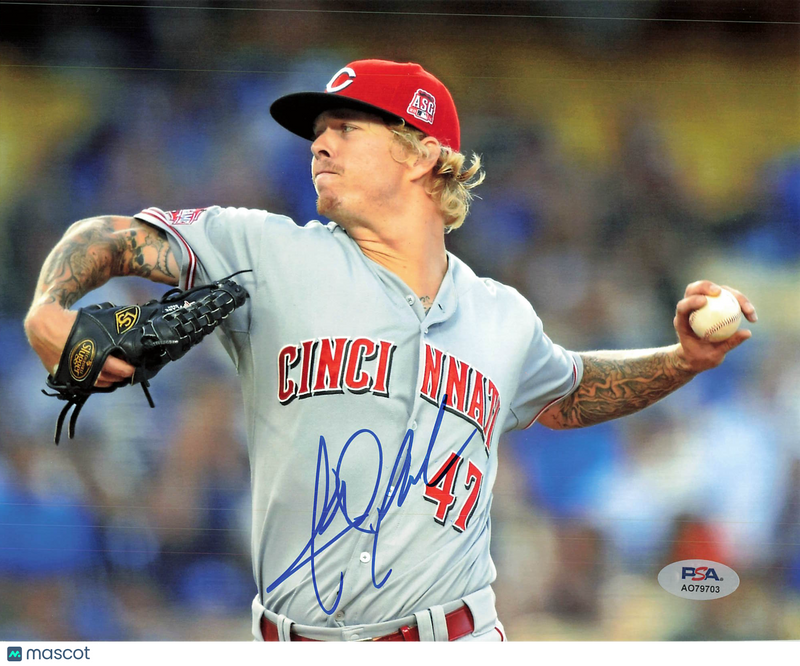Jake Lamb Cincinnati Reds Signed 8x10 Photo PSA