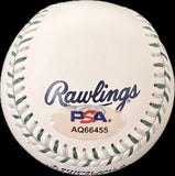 Spencer Strider Signed MLB Baseball PSA Autographed