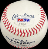 Francisco Liriano Signed MLB Baseball PSA Detroit Tigers