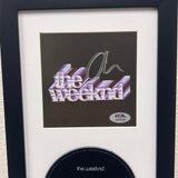 The Weeknd Signed CD Cover Framed PSA/DNA Autographed Dawn FM