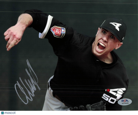 Alec Hansen Chicago White Sox Signed 8x10 Photo PSA