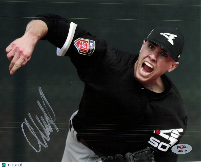 Alec Hansen Chicago White Sox Signed 8x10 Photo PSA