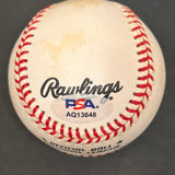 Willie McCovey Signed Baseball MLB PSA Autographed