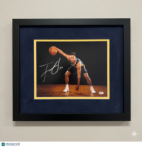 Frank Jackson New Orleans Pelicans Signed 11x14 Custom Framed Photo PSA