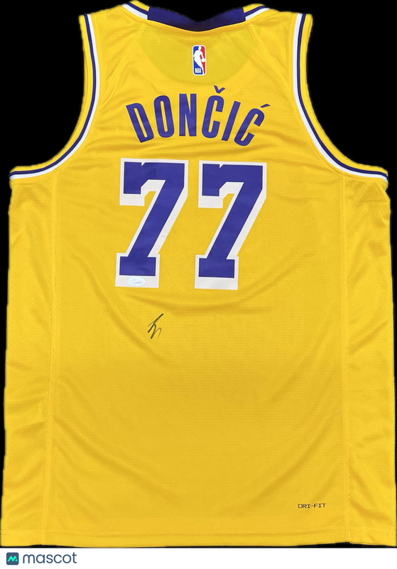 Luka Doncic Signed Los Angeles Lakers Jersey PSA