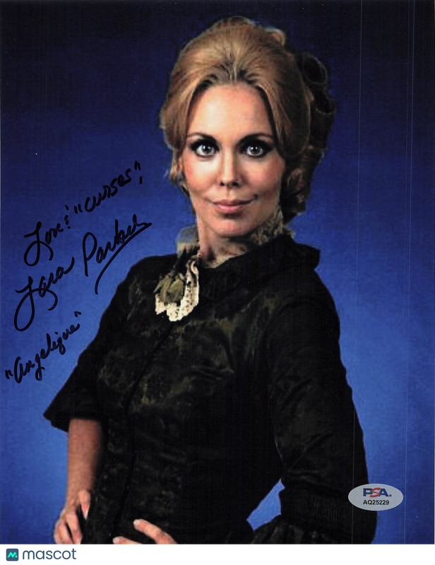 Lara Parker Signed 8x10 Photo PSA Autographed