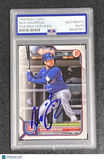 2022 Topps Bowman #55 Nick Madrigal Signed Card Auto PSA Slabbed Chicago Cubs