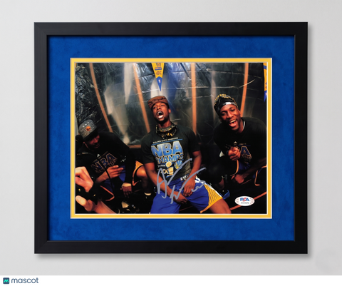Harrison Barnes Golden State Warriors Signed 8x10 Custom Framed Photo PSA